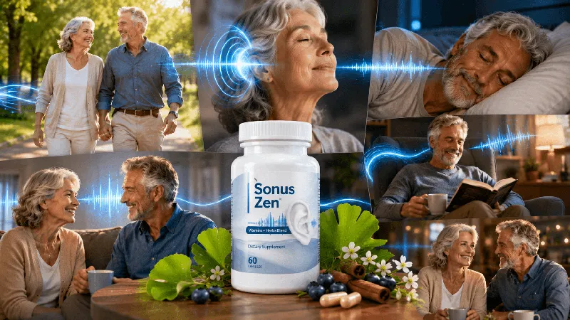 SonusZen benefits including tinnitus relief hearing support and mental clarity