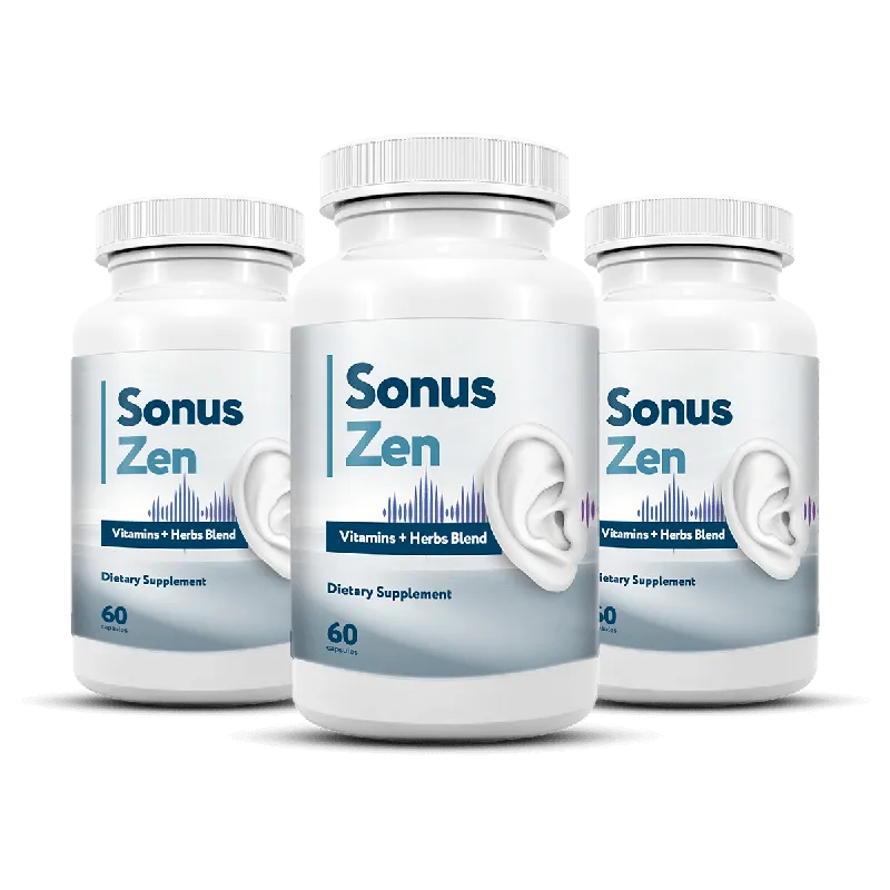 SonusZen three bottle package with three bonus guides